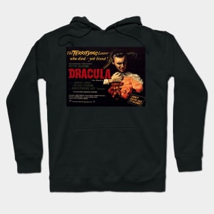 Classic Hammer Horror Movie Poster - Dracula Hoodie